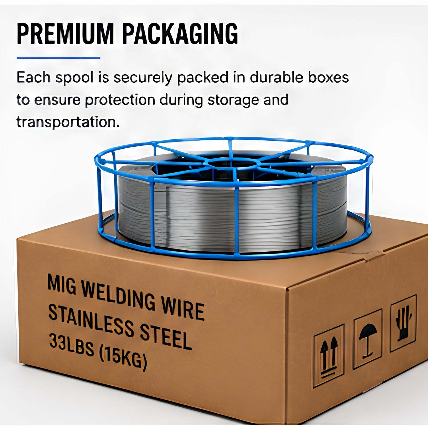 Stainless Steel MIG Welding Wire - All Grades - 33Lbs Spool - CWB Approved - Canada Wide Shipping