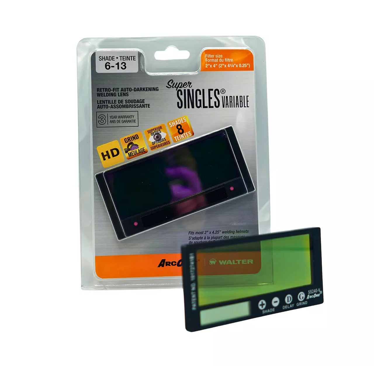 SS240-V Auto Darkening Filter by Walter
