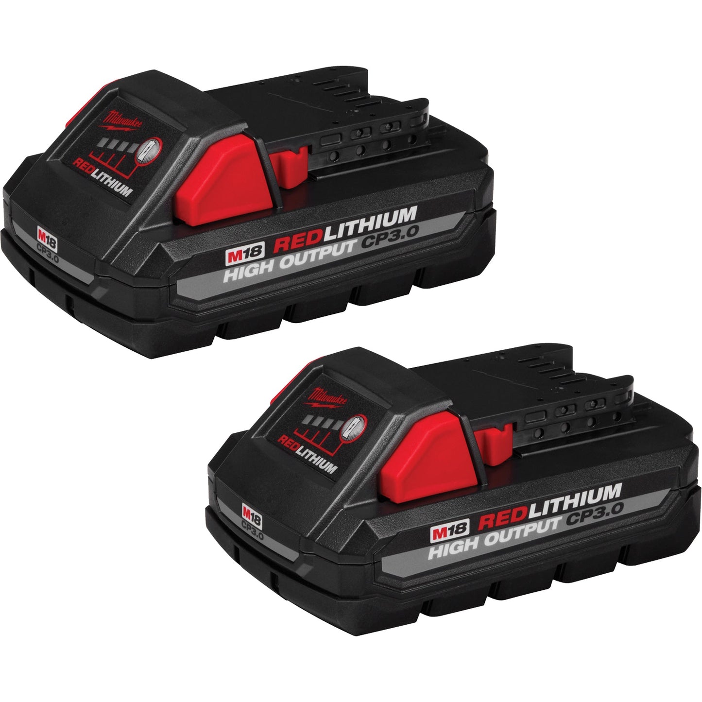 M18™ Redlithium™ High Output™ CP3.0 Battery Packs, Lithium - Ion, 18 V, 3.0 Ah - Weldingaids Atlantic