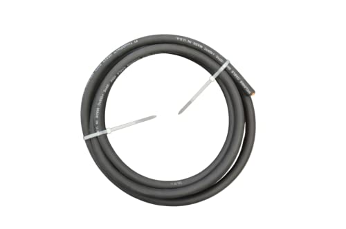 WELDINGAIDS BY JAINSON Weldingaids Electrical Cable,Black,AWG 1,25 Feet,for Welding,Battery,Audio Amplification,Jump Starters,RV's,Solar Power etc.
