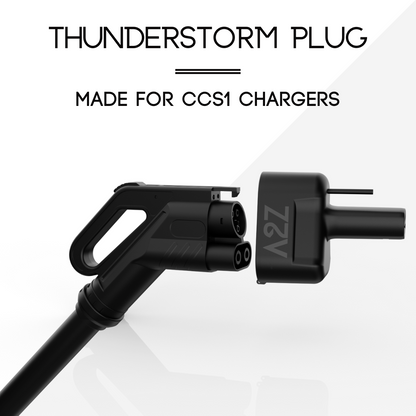 CCS1 Charger To NACS Vehicle | DC | Compatible with Tesla Vehicles & NACS vehicles | UL2252/CSA-C22.2 Certified | The Thunderstorm Plug
