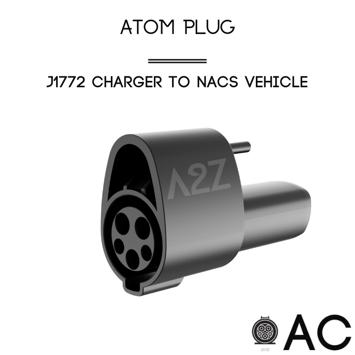 J1772 Charger To NACS Vehicle | AC | CSA CERTIFIED | The Atom Plug