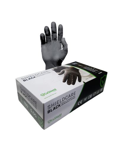 Black 5mil Nitrile Gloves