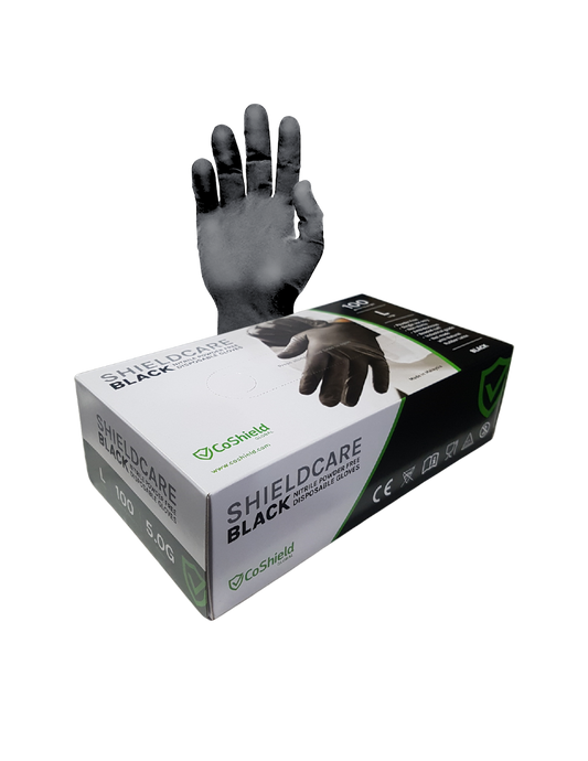 Black 5mil Nitrile Gloves