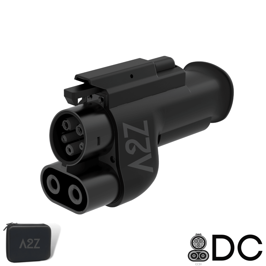 A2Z EV NACS Charger to CCS1 Vehicle | DC | Compatible with Superchargers | The Typhoon Pro - Weldingaids Atlantic