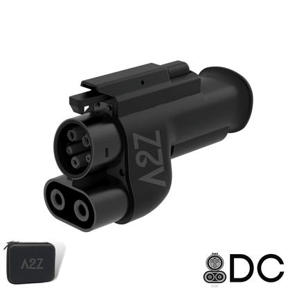A2Z EV NACS Charger to CCS1 Vehicle | DC | Compatible with Superchargers | The Typhoon Pro - Weldingaids Atlantic