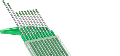 GTAW Tungsten Electrodes for TIG Welding, 10 pack, Ferrous and Non - ferrous applications - Weldingaids Atlantic