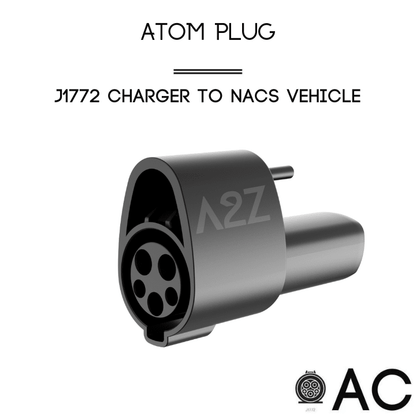 J1772 Charger To NACS Vehicle | AC | CSA CERTIFIED | The Atom Plug - Weldingaids Atlantic