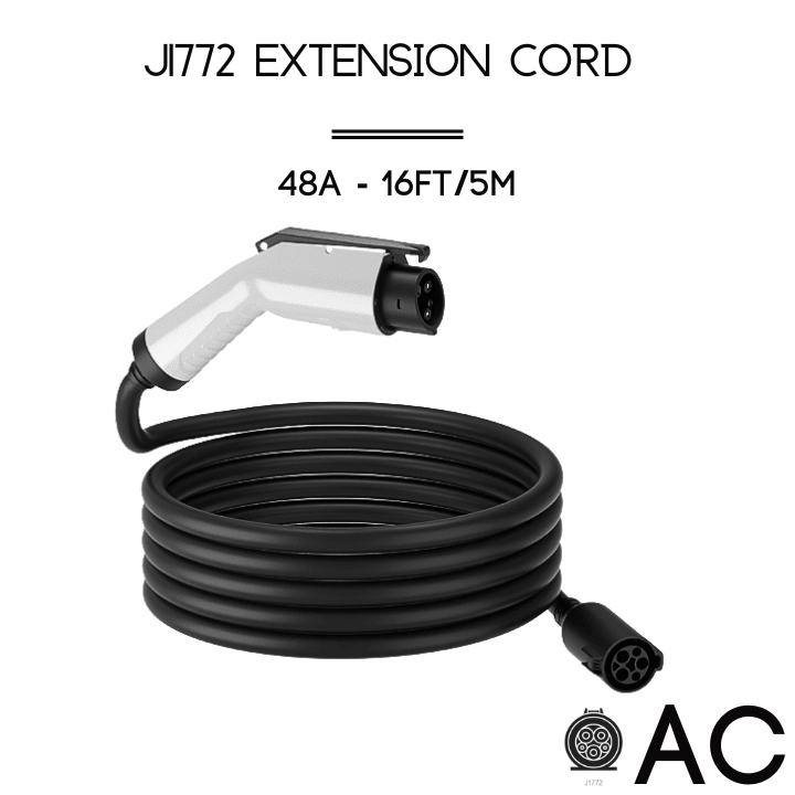 J1772 to J1772 Extension Cord | AC - Weldingaids Atlantic