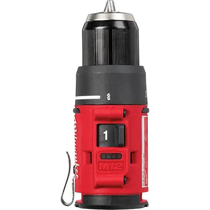 M12™ Subcompact Brushless Drill/Driver, Lithium - Ion, 12 V, 3/8" Chuck, 350 in - lbs Torque - Weldingaids Atlantic