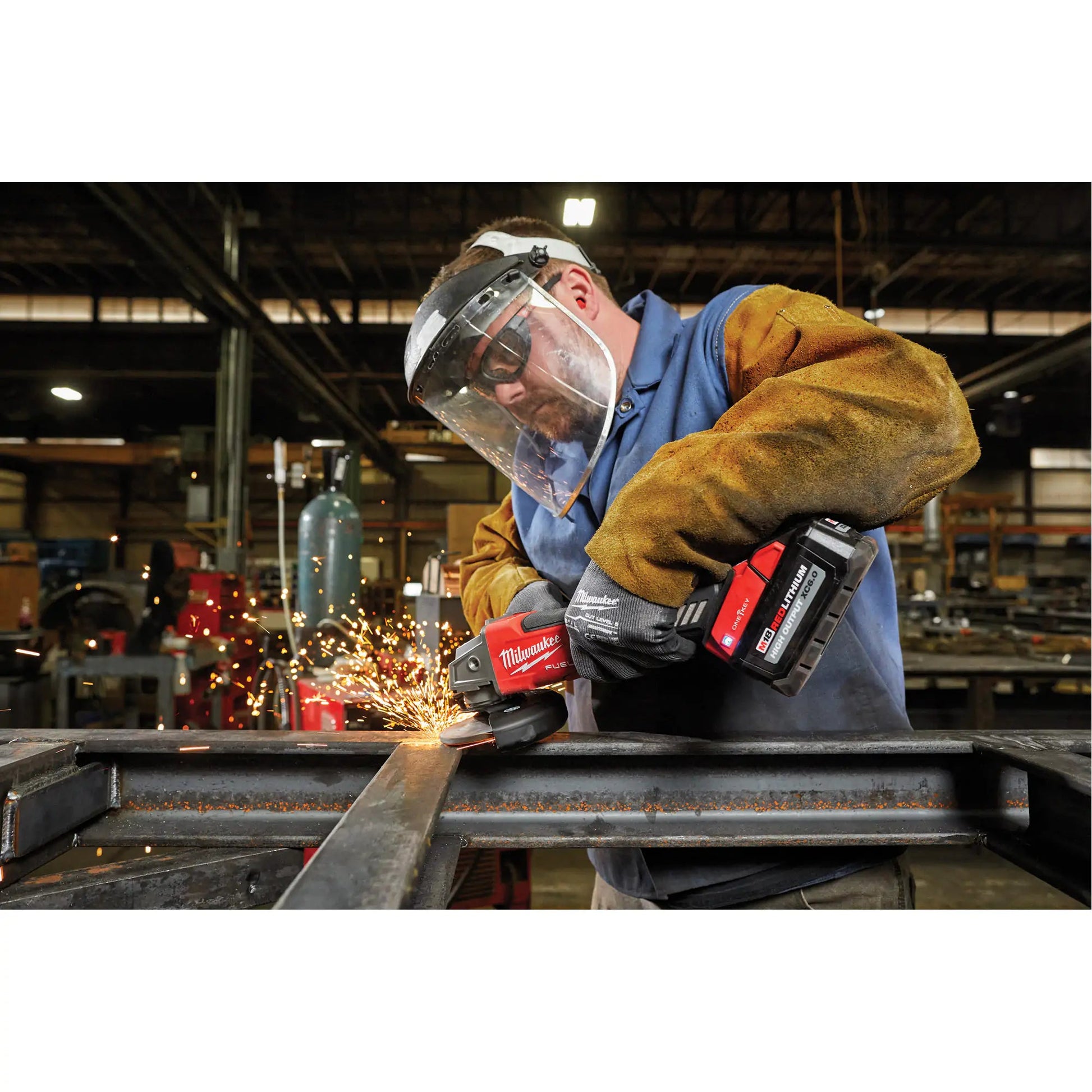 M18 Fuel™ No - Lock Braking Grinder with One - Key™ Paddle Switch (Tool Only), 18V - Weldingaids Atlantic