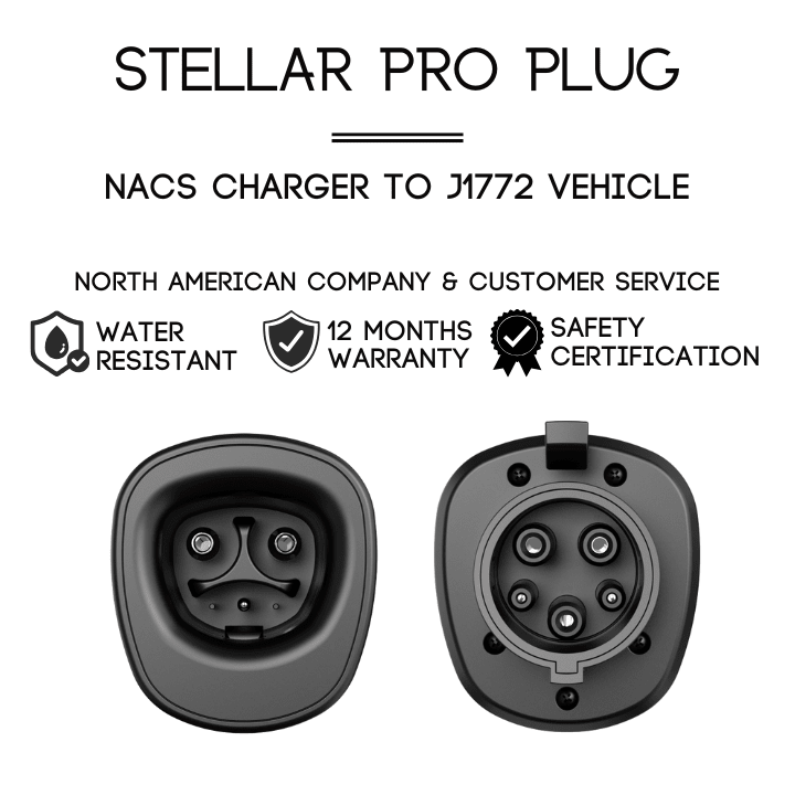 NACS Charger To J1772 Vehicle | AC | The Stellar Pro Plug - Weldingaids Atlantic