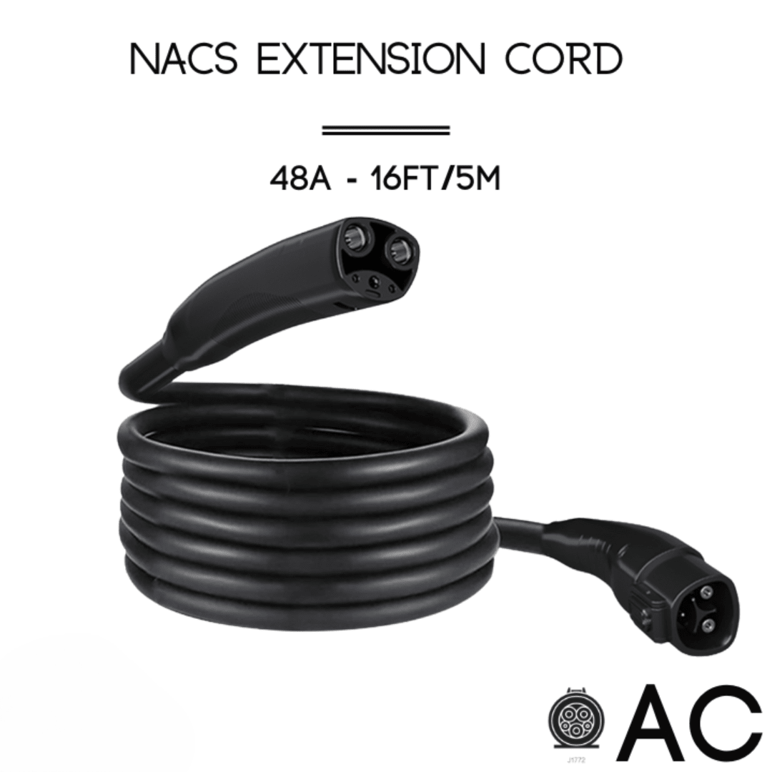 NACS to NACS Extension Cord | AC - Weldingaids Atlantic