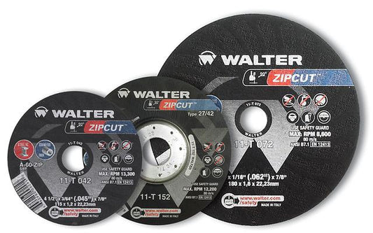 Walter Zip Cut Off Wheels (Pack of 25) - Weldingaids Atlantic