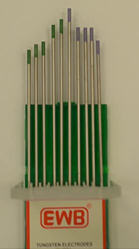 Mixed Pack of Tungsten Electrodes for TIG Welding - Weldingaids Atlantic
