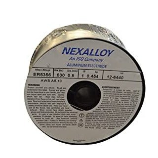 Nexalloy Aluminum Welding Wire ER 5356 - Weldingaids Atlantic