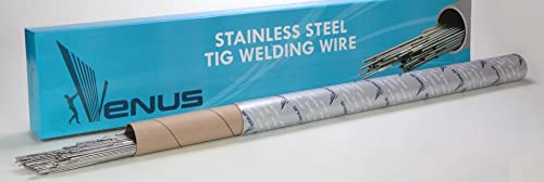 Stainless Steel GTAW Welding Wire, Venus Make for TIG Welding (ER309MoL, 1/16", 1 Lb Pack) - Weldingaids Atlantic
