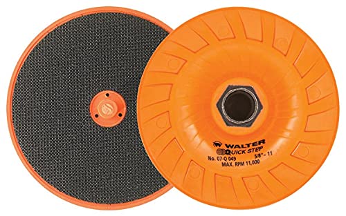 Walter Surface Technologies 07Q049 Quick - Step Backing Pad - Grinding Wheel Pads - Weldingaids Atlantic