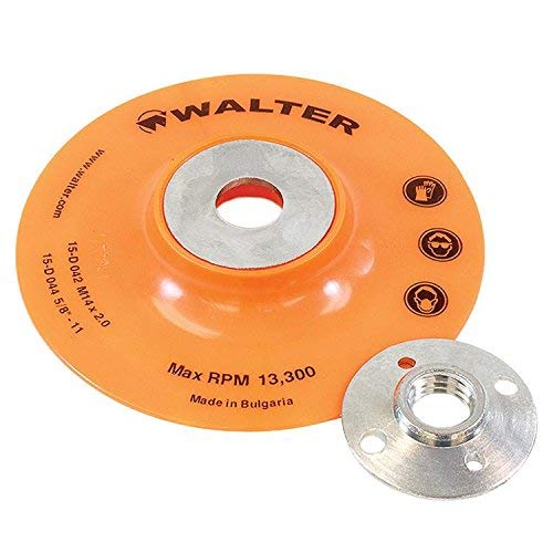 Walter Surface Technologies 15D044 Backing Pad Assembly. Abrasive Wheel Pads - Weldingaids Atlantic